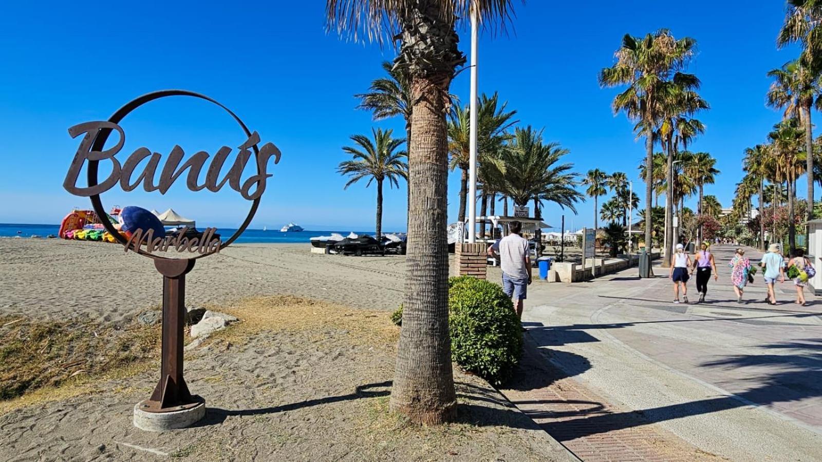 マルベーリャPuerto Banus 2Linea Playa,Piscina Y Parkingアパートメント エクステリア 写真